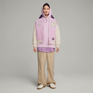 Cheap Atelier-lumieres Jordan Outlet x SOPHIA CHANG Women's embroidery Jacket, Grape Mist, extralarge